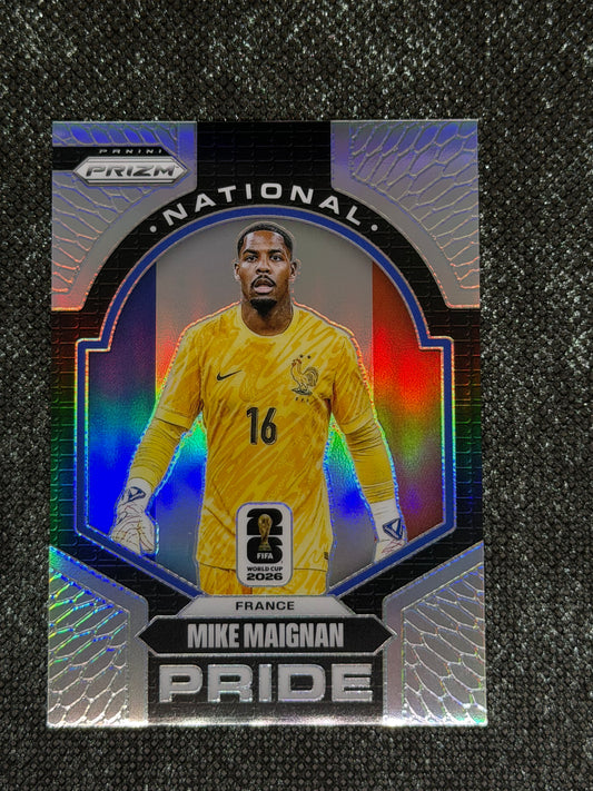 2026 Panini - Prizm FIFA World Cup 2026 Soccer National Pride Insert (Case Hit) - Mike Maignan