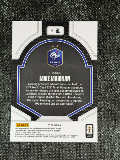 2026 Panini - Prizm FIFA World Cup 2026 Soccer National Pride Insert (Case Hit) - Mike Maignan