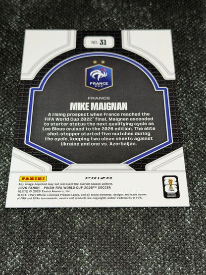 2026 Panini - Prizm FIFA World Cup 2026 Soccer National Pride Insert (Case Hit) - Mike Maignan