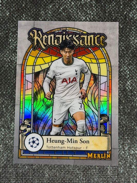 2023 Topps Merlin Chrome UCC Renaissance Insert (Case Hit) - Heung-Min Son