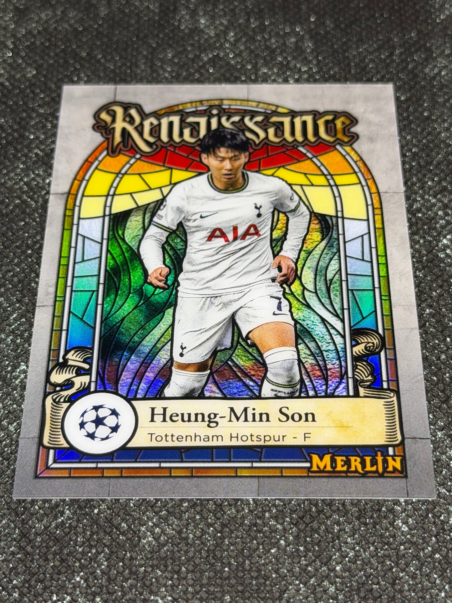 2023 Topps Merlin Chrome UCC Renaissance Insert (Case Hit) - Heung-Min Son