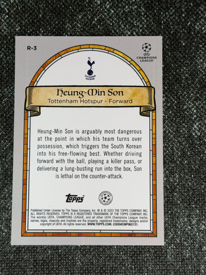 2023 Topps Merlin Chrome UCC Renaissance Insert (Case Hit) - Heung-Min Son