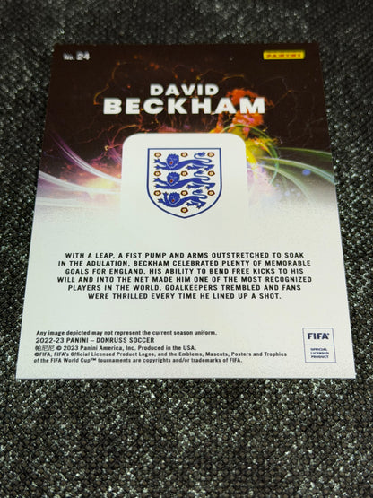 2022-23 Panini - Donruss Soccer Night Moves Insert (Case Hit) - David Beckham