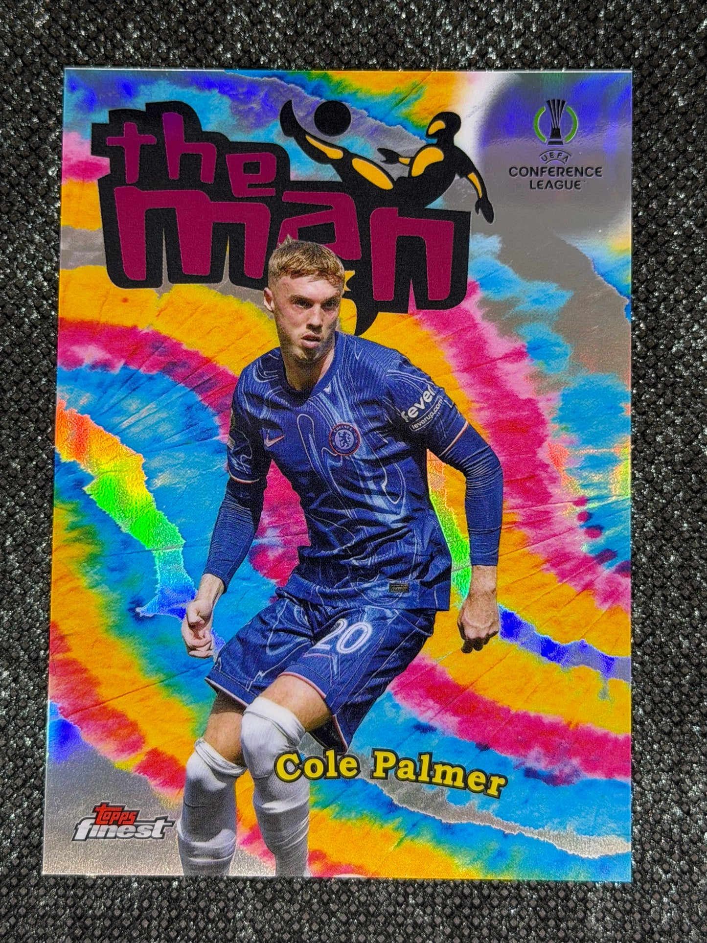 2024-25 Topps Finest UCC The Man Insert (Case Hit) - Cole Palmer