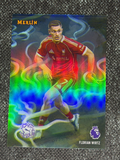 2025-2026 Topps Merlin EPL Merlin’s Mythical Art (Case Hit) - Florian Wirtz