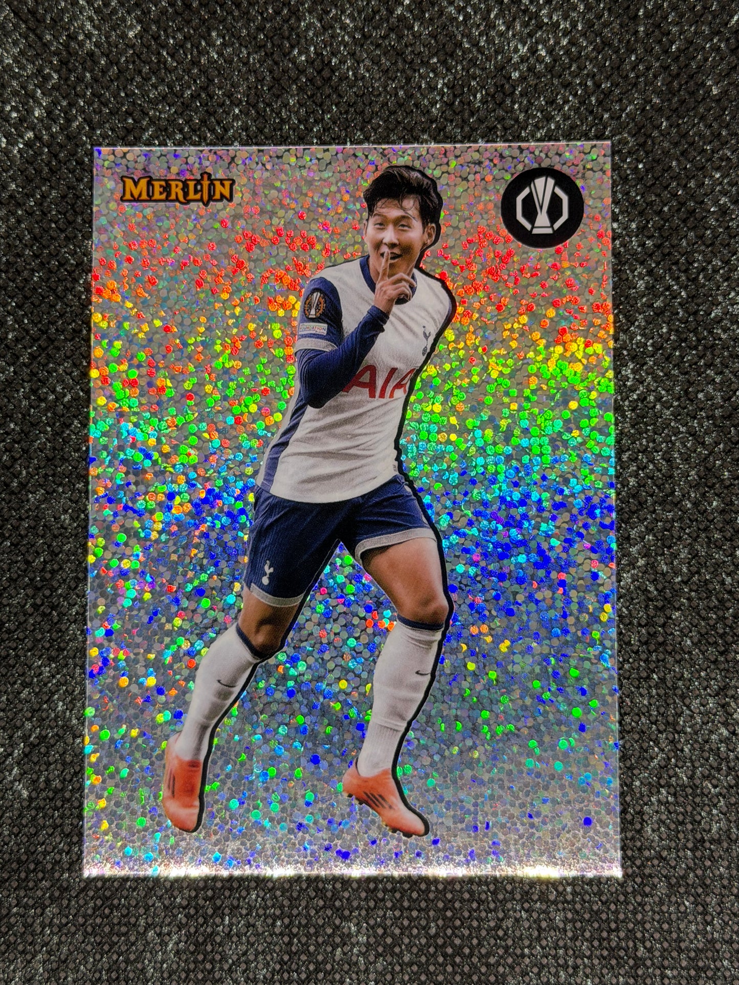 2024-25 Topps Merlin UCC The Shiny Insert (Case Hit) - Heung-Min Son