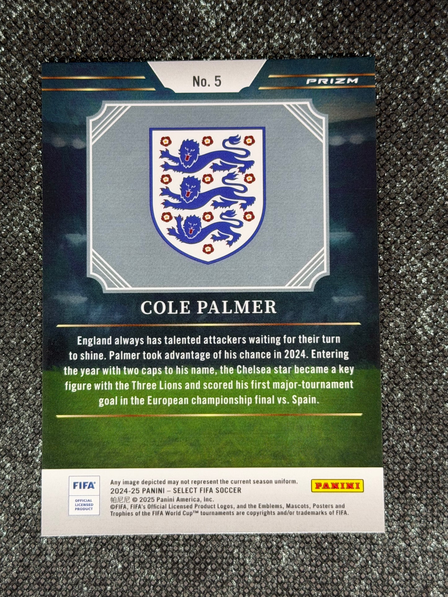 2024-25 Panini - Select FIFA Soccer Artistic Impressions Insert (Case Hit) - Cole Palmer