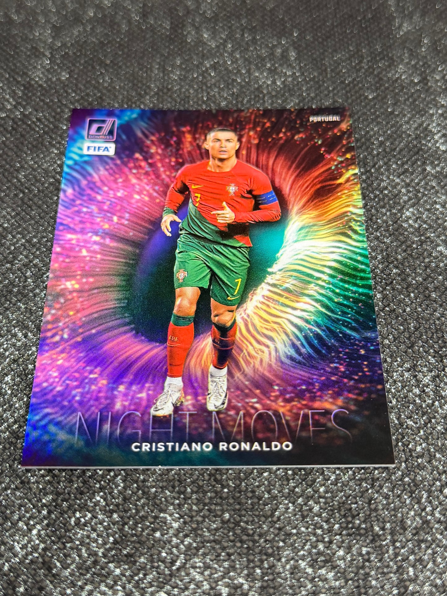 2023-24 Panini - Donruss Soccer Night Moves Insert (Case Hit) - Cristiano Ronaldo