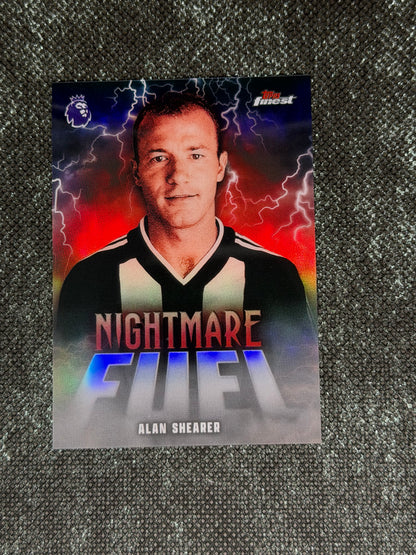 2025-26 Topps Finest Premier League Nightmare Fuel (Case Hit) - Alan Shearer