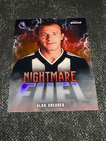 2025-26 Topps Finest Premier League Nightmare Fuel (Case Hit) - Alan Shearer
