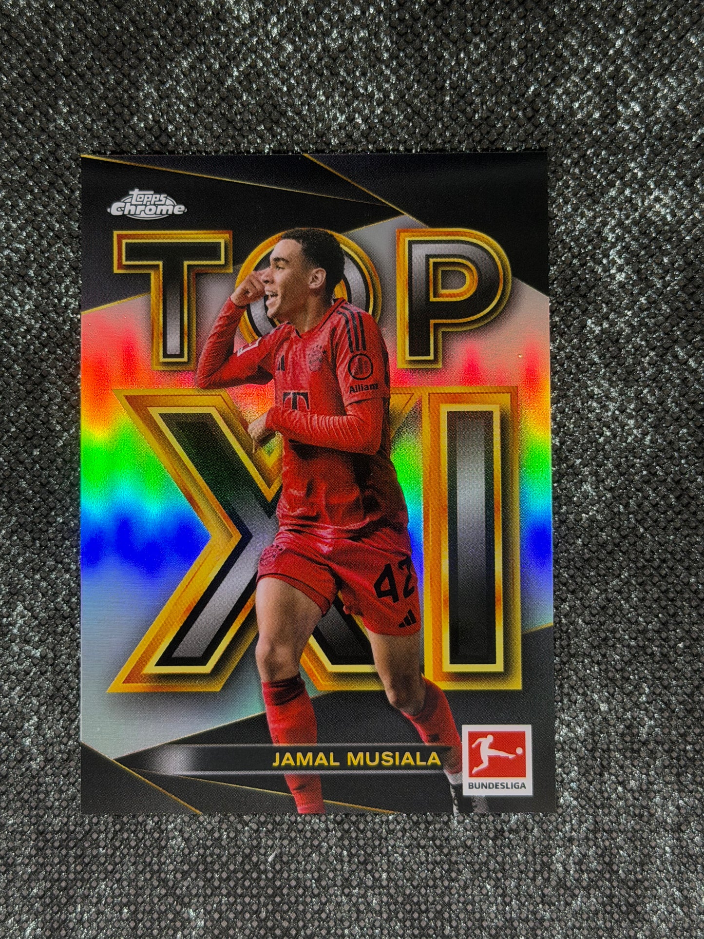 2024-25 Topps Chrome Bundesliga Top XI Insert (Case Hit) - Jamal Musiala