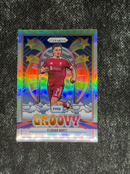2025-26 Panini - Prizm FIFA Soccer Groovy Insert (Case Hit) - Florian Wirtz