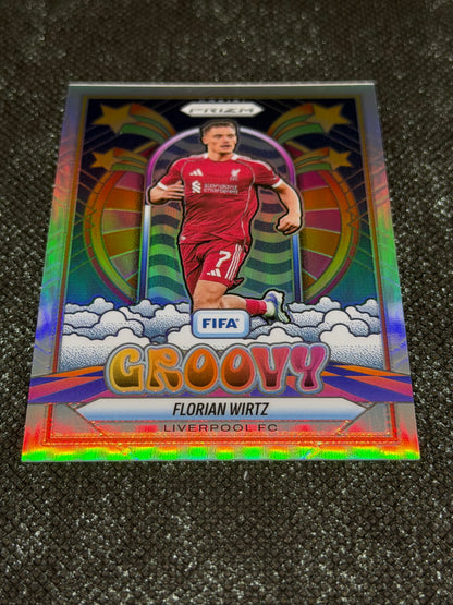 2025-26 Panini - Prizm FIFA Soccer Groovy Insert (Case Hit) - Florian Wirtz