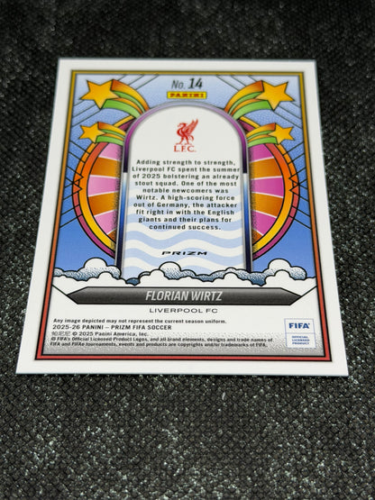 2025-26 Panini - Prizm FIFA Soccer Groovy Insert (Case Hit) - Florian Wirtz