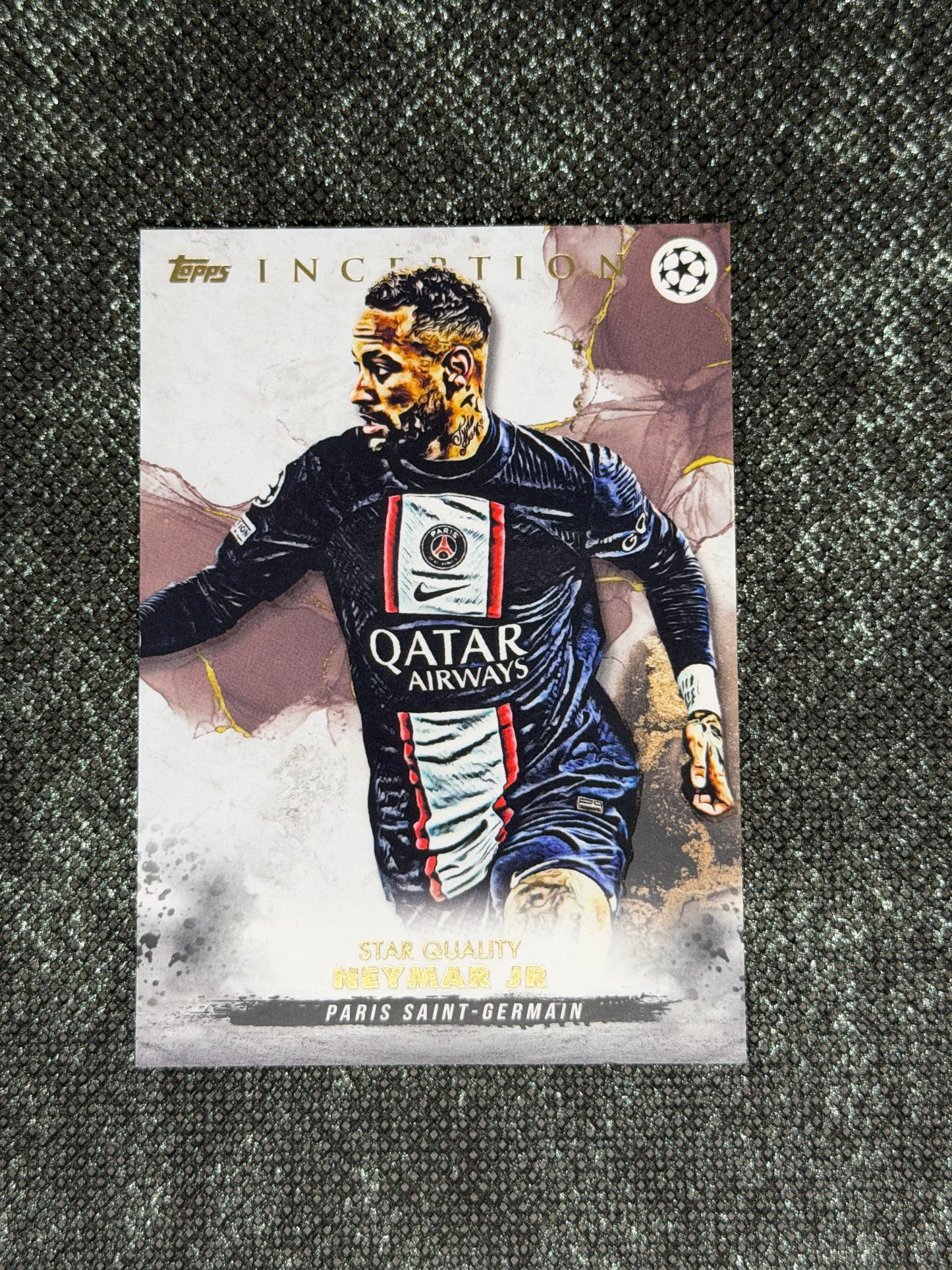 2022-23 Topps Inception UEFA Club Competitions Star Quality - Neymar Jr
