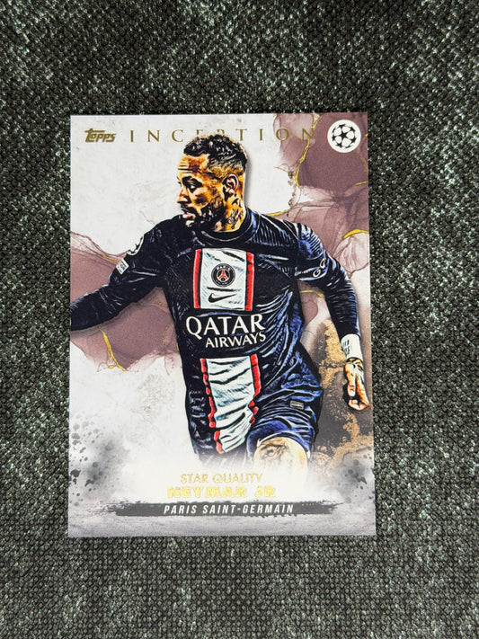 2022-23 Topps Inception UEFA Club Competitions Star Quality - Neymar Jr