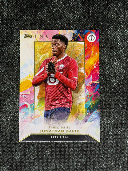 2022-23 Topps Inception UEFA Club Competitions Star Quality - Jonathan David