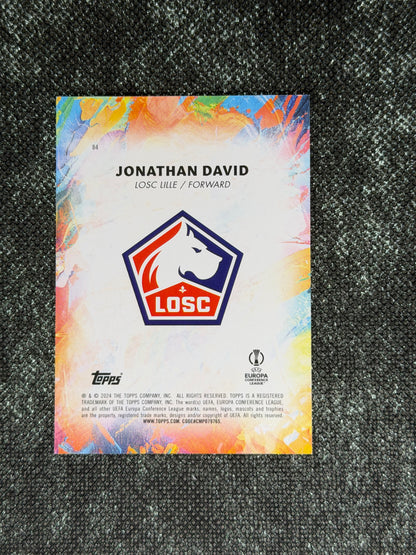 2022-23 Topps Inception UEFA Club Competitions Star Quality - Jonathan David