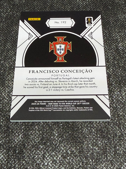 2025-26 Panini - Noir Road To FIFA World Cup 26 Soccer Bronze 03/99 - Francisco Conceicao