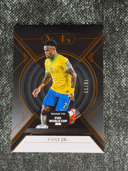 2025-26 Panini Noir Road To FIFA World Cup 26 Soccer Bronze 70/99 - Vini Jr.