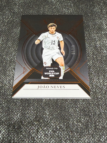2025-26 Panini-Noir Road To World Cup 26 Soccer Bronze 66/99 - Joao Neves