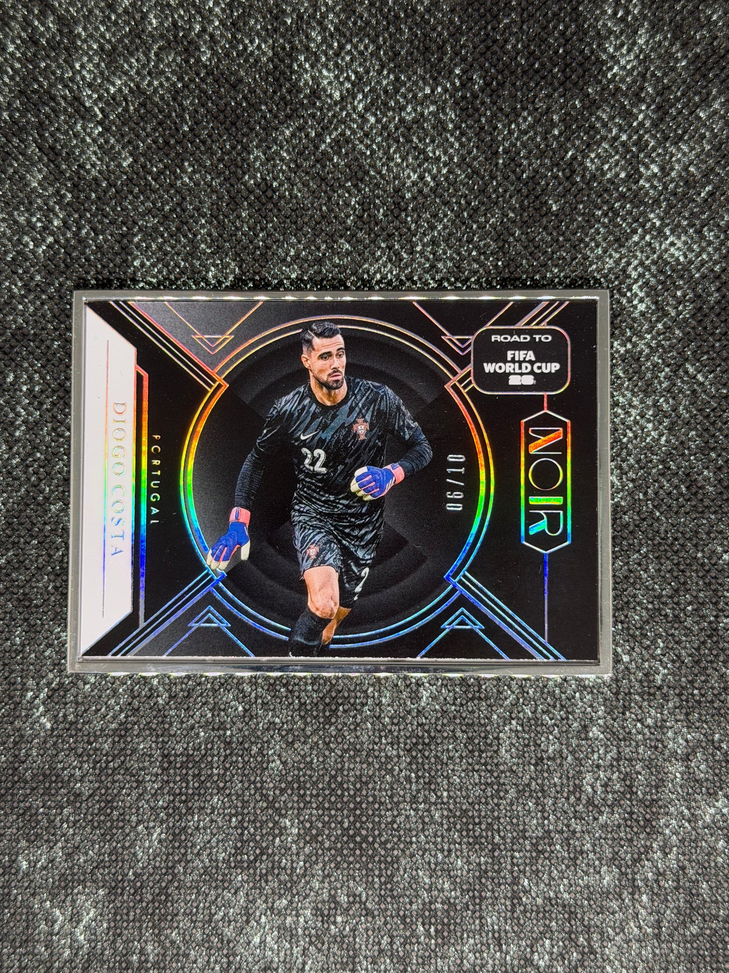 2025-26 Panini Road To World Cup 26 Soccer Silver Frame 06/10 - Diogo Costa