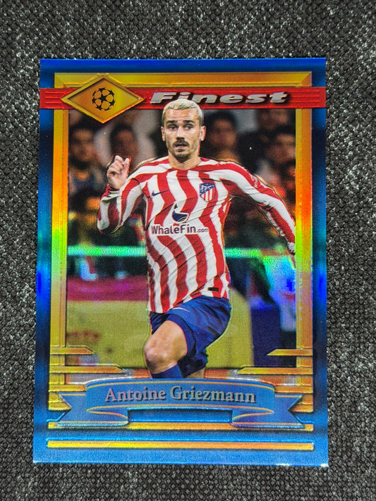 2023-24 Topps Finest UCC Flagship Blue 45/99 - Antoine Griezmann