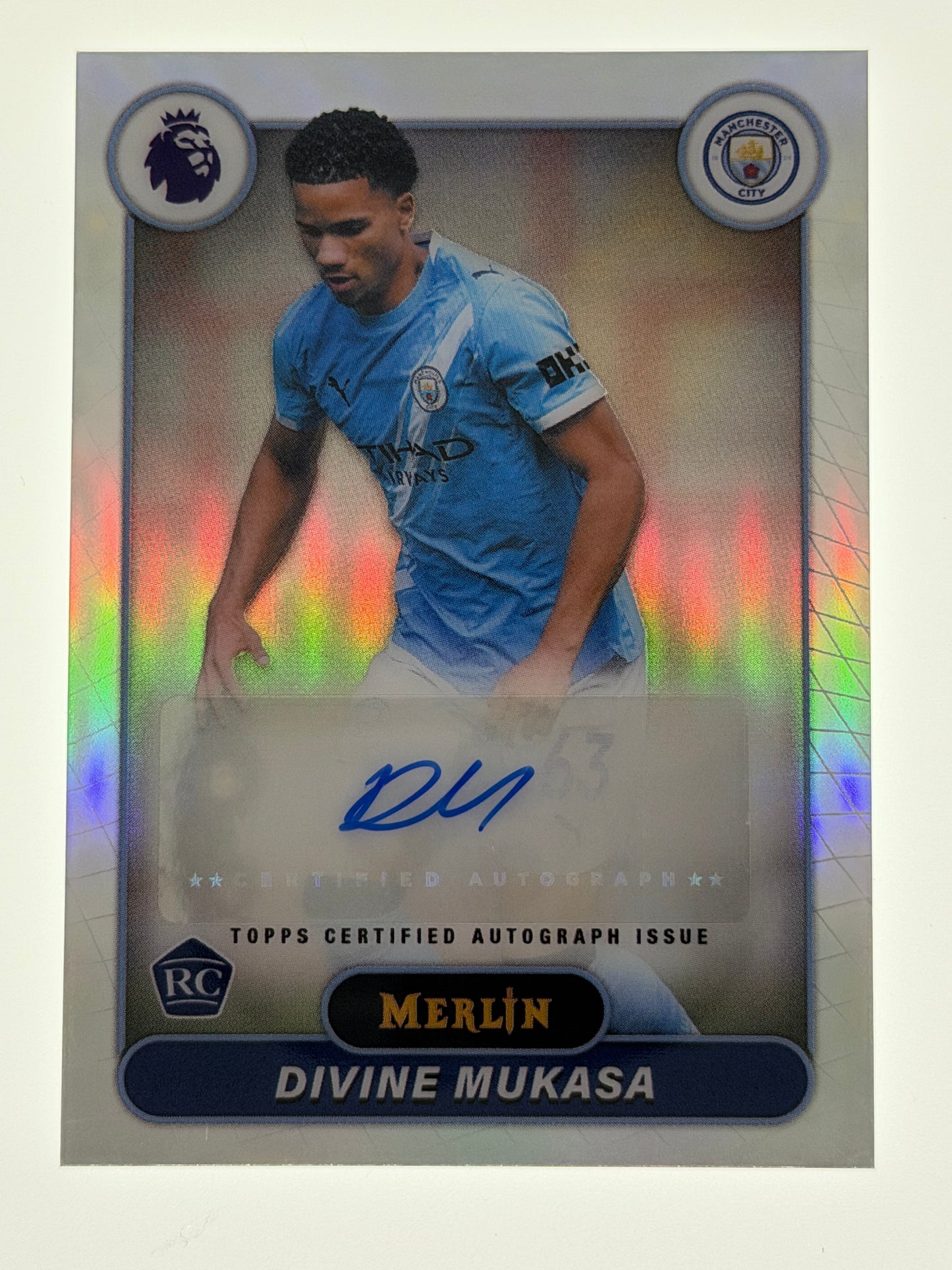 2025-26 Topps Premier League Merlin RC Autograph - Divine Mukasa