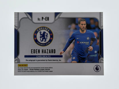 2024-25 Panini Prizm Premier League Soccer Penmanship Signatures - Eden Hazard