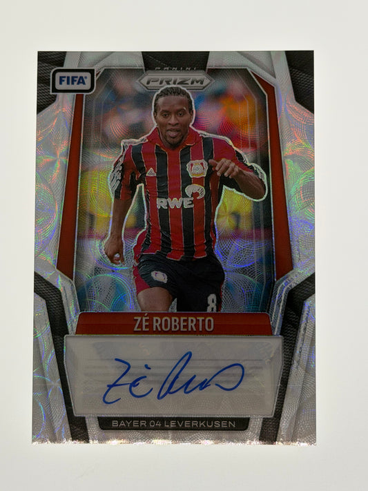2025-26 Panini - Prizm FIFA Soccer Signatures Choice - Ze Roberto