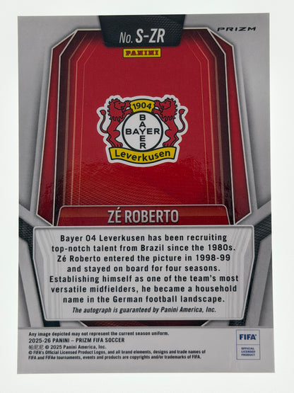 2025-26 Panini - Prizm FIFA Soccer Signatures Choice - Ze Roberto
