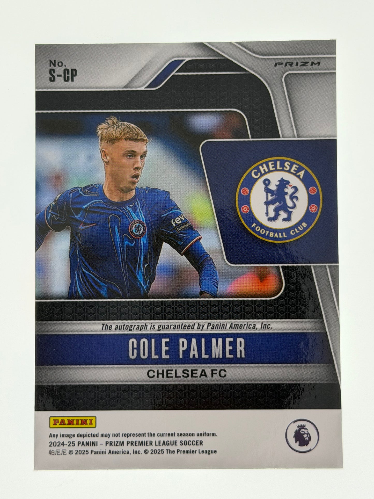 2024-25 Panini - Prizm Premier League Soccer Choice Signatures - Cole Palmer