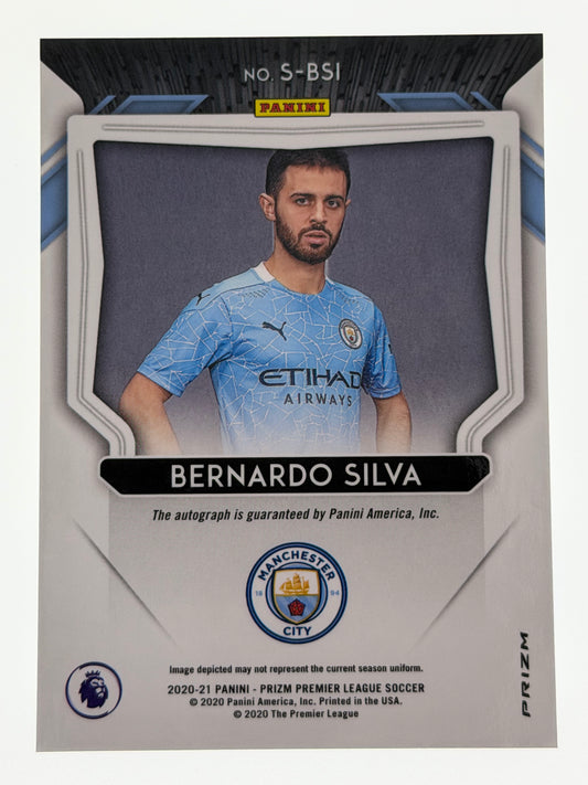 2020-21 Panini - Prizm Premier League Soccer Signatures Breakaway - Bernardo Silva