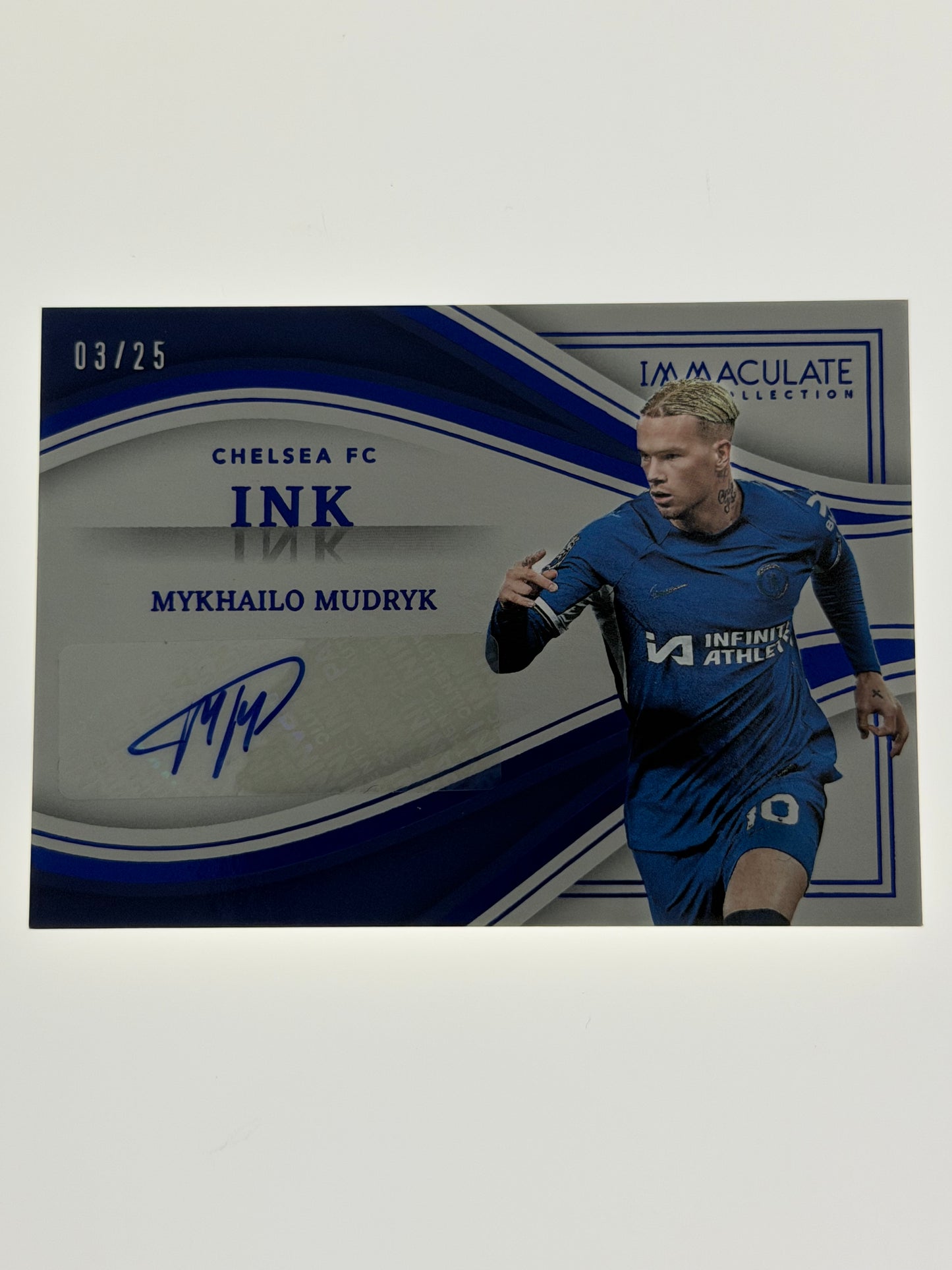 2023-24 Panini - Immaculate Collection Soccer Ink 03/25 - Mykhailo Mudryk